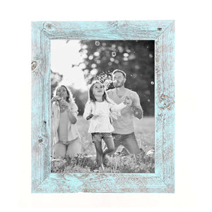 10X10 Rustic Blue Picture Frame - Montana Home & Kitchen Co.