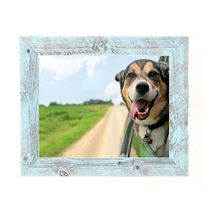 10X10 Rustic Blue Picture Frame - Montana Home & Kitchen Co.