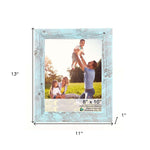 11"X13" Rustic Blue Picture Frame - Montana Home & Kitchen Co.