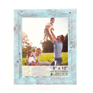 11"X13" Rustic Blue Picture Frame - Montana Home & Kitchen Co.