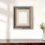 11X14 Rustic Burlap Picture Frame With Plexiglass - Montana Home & Kitchen Co.