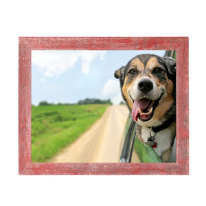 11"X14 Rustic Red Picture Frame - Montana Home & Kitchen Co.