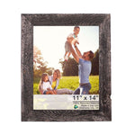 11X14 Rustic Smoky Black Picture Frame With Plexiglass Holder - Montana Home & Kitchen Co.