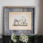 11"X14" Rustic Weathered Gray Picture Frame With Plexiglass Holder - Montana Home & Kitchen Co.