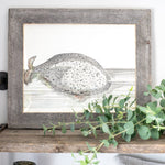 11X14 Rustic Weathered Grey Picture Frame With Plexiglass Holder - Montana Home & Kitchen Co.