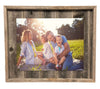 11X14 Weathered Grey Picture Frame With Plexiglass Holder - Montana Home & Kitchen Co.