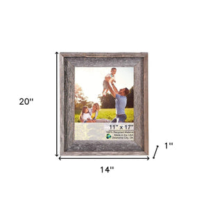 11X17 Natural Weathered Grey Picture Frame - Montana Home & Kitchen Co.