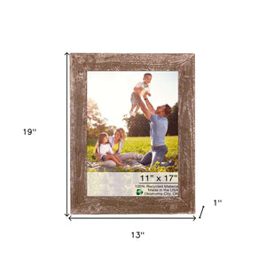 11X17 Rustic Espresso Picture Frame - Montana Home & Kitchen Co.