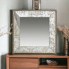 15" Square Vintage Style Wall Mounted Accent Mirror - Montana Home & Kitchen Co.