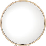 16" Round Makeup Shaving Tabletop Mirror - Montana Home & Kitchen Co.