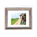 16" X 20" Rustic Reclaimed Wood Picture Frame - Montana Home & Kitchen Co.