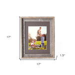 16X20 Natural Weathered Grey Picture Frame With Plexiglass Holder - Montana Home & Kitchen Co.