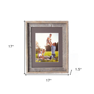 16X20 Natural Weathered Grey Picture Frame With Plexiglass Holder - Montana Home & Kitchen Co.