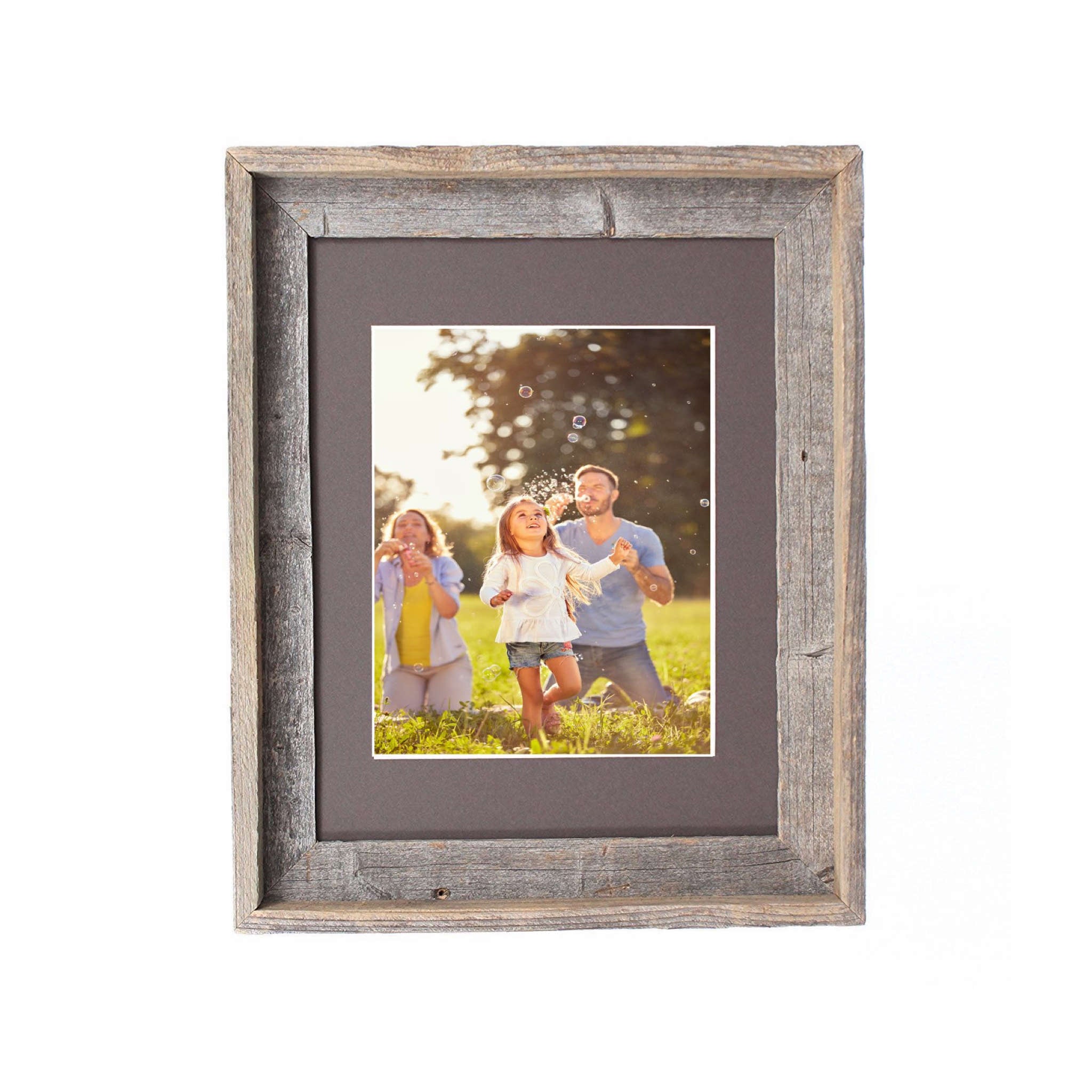 16X20 Natural Weathered Grey Picture Frame With Plexiglass Holder - Montana Home & Kitchen Co.