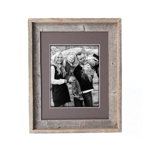 16X20 Natural Weathered Grey Picture Frame With Plexiglass Holder - Montana Home & Kitchen Co.