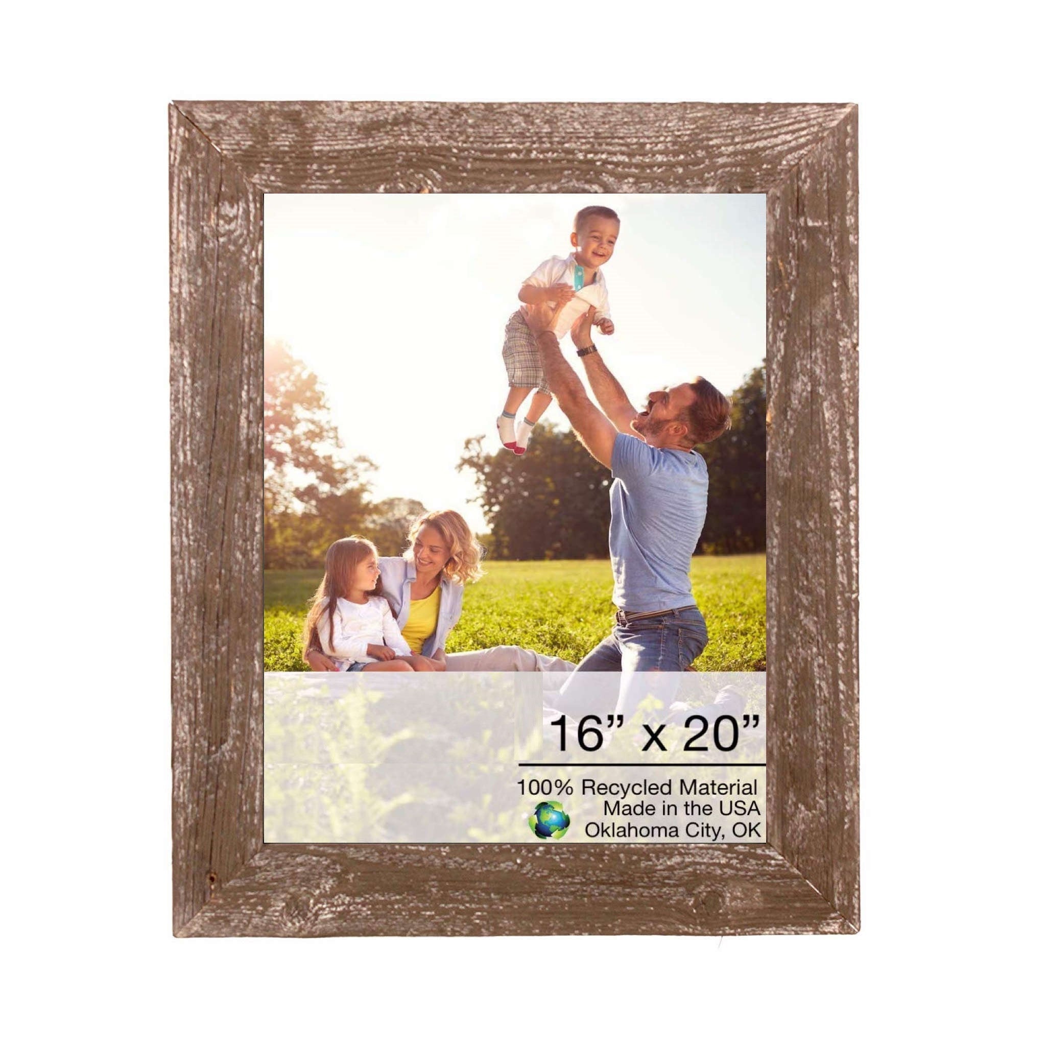 16X20 Rustic Espresso Picture Frame - Montana Home & Kitchen Co.