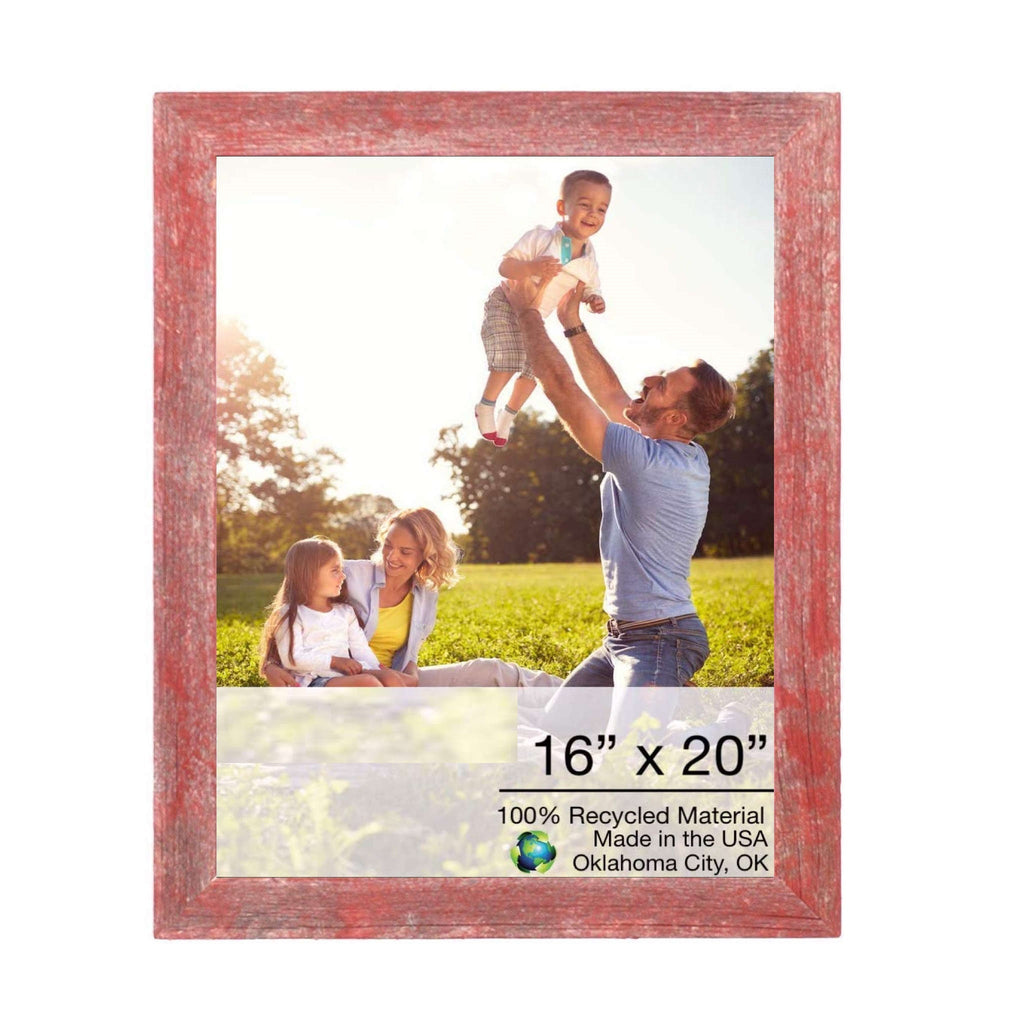 16X20 Rustic Red Picture Frame - Montana Home & Kitchen Co.