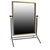 18" Black Framed Makeup Shaving Tabletop Mirror - Montana Home & Kitchen Co.