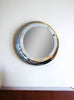 21" Silver Round Aluminum Framed Accent Mirror - Montana Home & Kitchen Co.