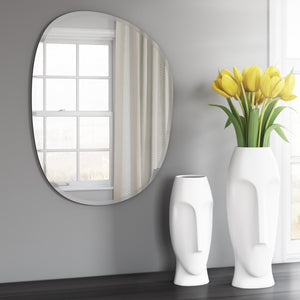 24" Abstract Unframed Accent Mirror - Montana Home & Kitchen Co.