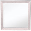 24" Gray Square Glass Framed Accent Mirror - Montana Home & Kitchen Co.