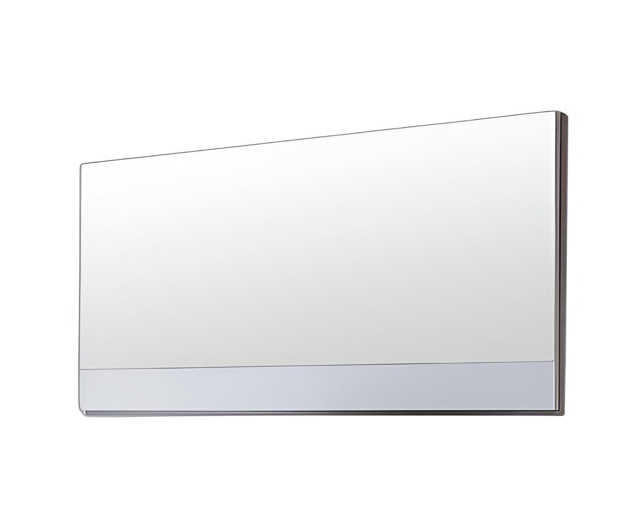 24" White Framed Bathroom Vanity Mirror - Montana Home & Kitchen Co.