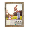 24X36 Natural Weathered Grey Picture Frame With Plexiglass Holder - Montana Home & Kitchen Co.