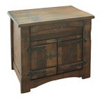 27" Brown One Drawer Nightstand - Montana Home & Kitchen Co.