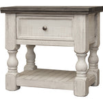 27" Ivory One Drawer Nightstand - Montana Home & Kitchen Co.