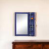 32" Blue Finish Dresser Mirror - Montana Home & Kitchen Co.