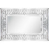 32" Clear Wood Framed Accent Mirror - Montana Home & Kitchen Co.