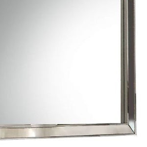 32" Platinum Framed Dresser Mirror - Montana Home & Kitchen Co.