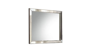 32" Platinum Framed Dresser Mirror - Montana Home & Kitchen Co.