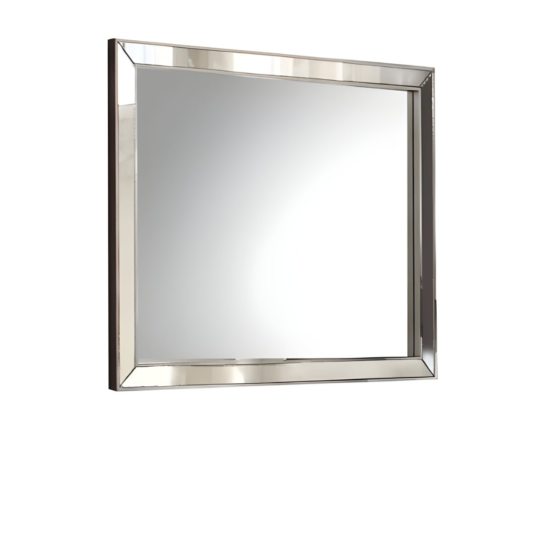 32" Platinum Framed Dresser Mirror - Montana Home & Kitchen Co.