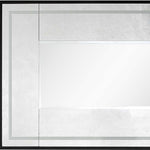 32" Silver Wood Framed Accent Mirror - Montana Home & Kitchen Co.