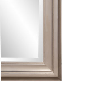 33" Silver Framed Accent Mirror - Montana Home & Kitchen Co.