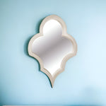 34" Natural Novelty Framed Accent Mirror - Montana Home & Kitchen Co.