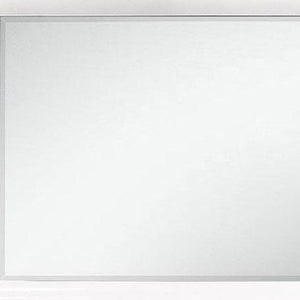 34" White Dresser Wood Mirror - Montana Home & Kitchen Co.