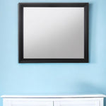 35" Black Accent Mirror - Montana Home & Kitchen Co.