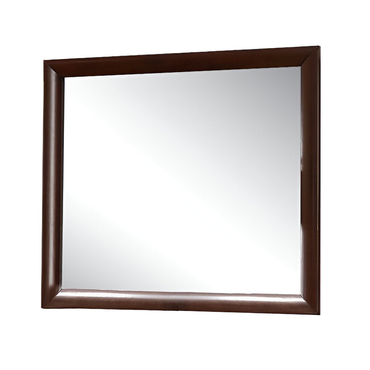 35" Espresso Framed Dresser Mirror - Montana Home & Kitchen Co.