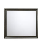 35" Gray Framed Accent Mirror - Montana Home & Kitchen Co.