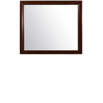 35" Merlot Framed Accent Mirror - Montana Home & Kitchen Co.