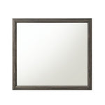 35" Rectangle Wall Mounted Accent Mirror With Frame - Montana Home & Kitchen Co.