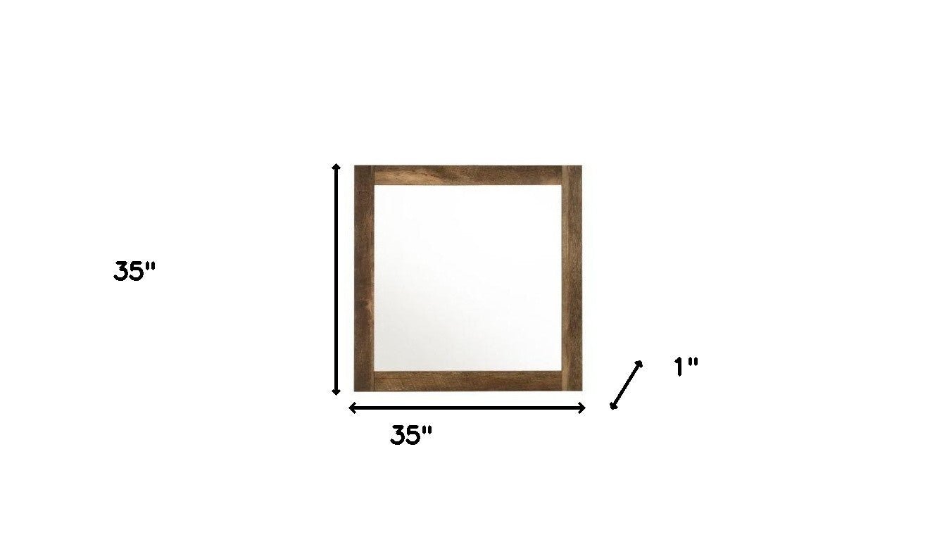 35" Square Dresser Mirror - Montana Home & Kitchen Co.