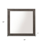 35" Square Dresser Mirror - Montana Home & Kitchen Co.