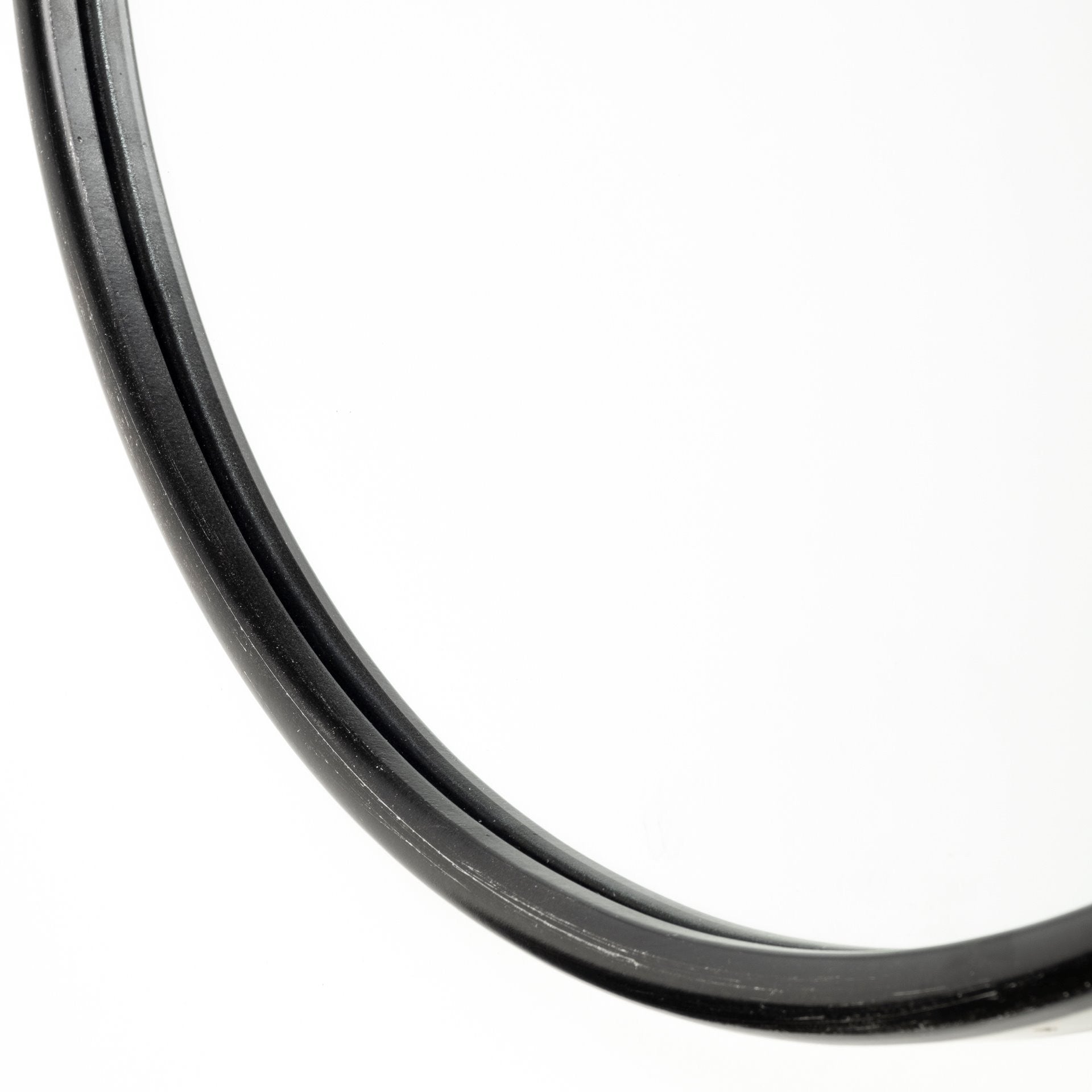 36" Black Oval Metal Framed Accent Mirror - Montana Home & Kitchen Co.