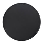 36" Black Round Iron Framed Accent Mirror - Montana Home & Kitchen Co.