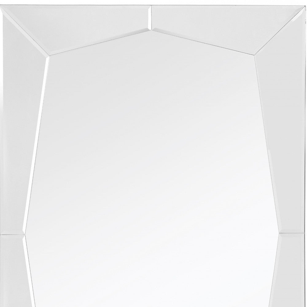 36" Clear Glass Framed Accent Mirror - Montana Home & Kitchen Co.