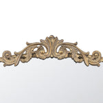 36" Gold Arch Iron Framed Accent Mirror - Montana Home & Kitchen Co.