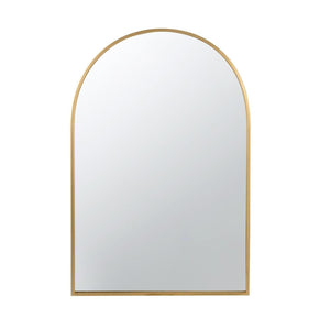 36" Gold Arch Iron Framed Accent Mirror - Montana Home & Kitchen Co.